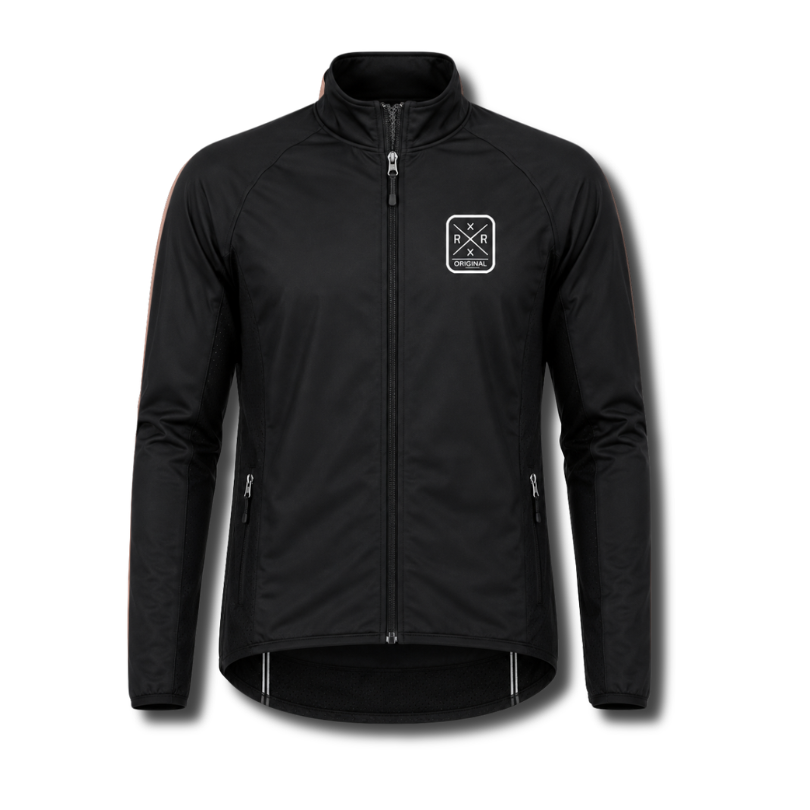 Chaqueta de gravel negra