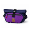Messenger rolltop morada