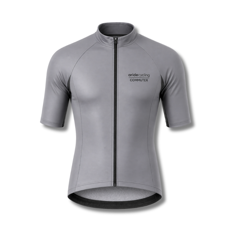 Jerseys manga corta commuter gris