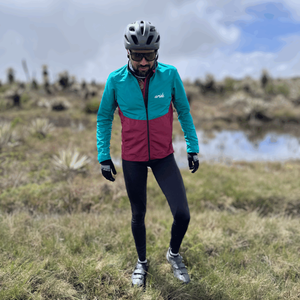 Chaqueta commuter verde