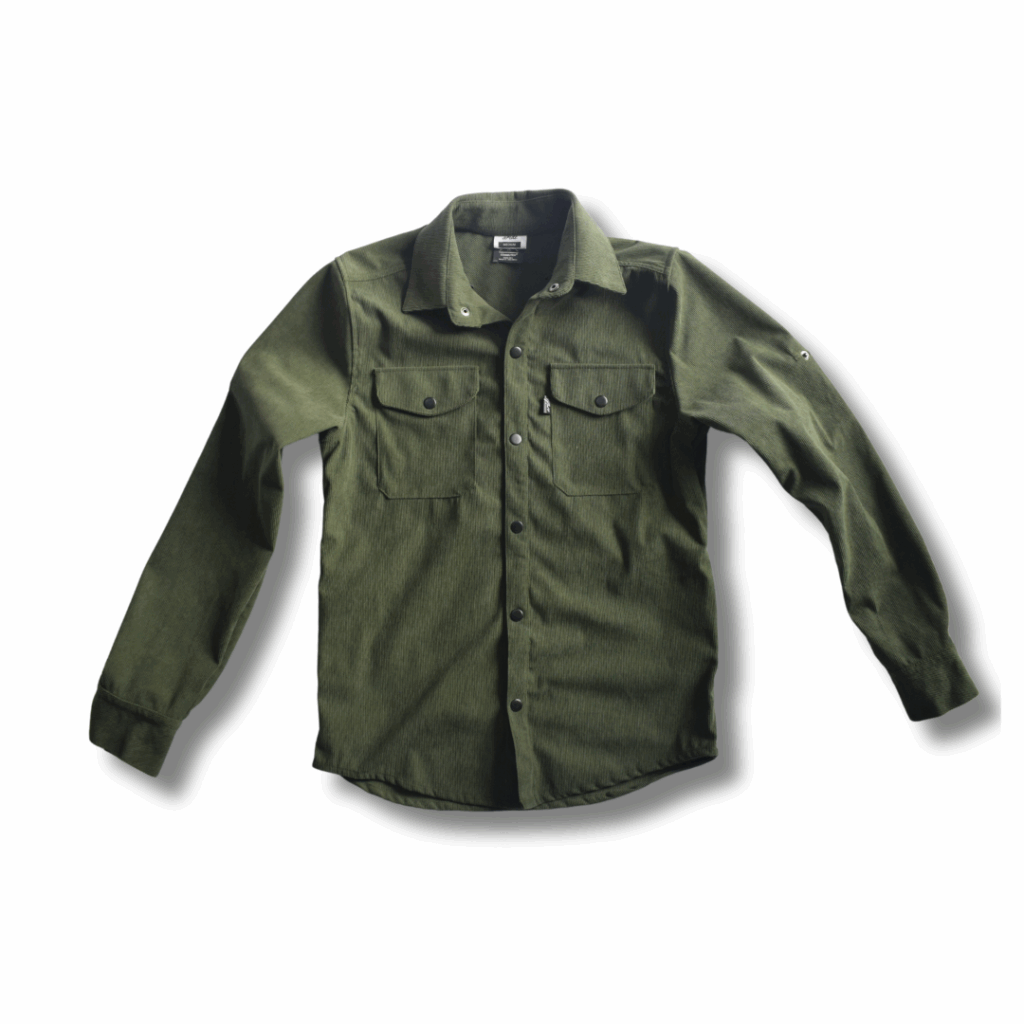 Camisa pana verde