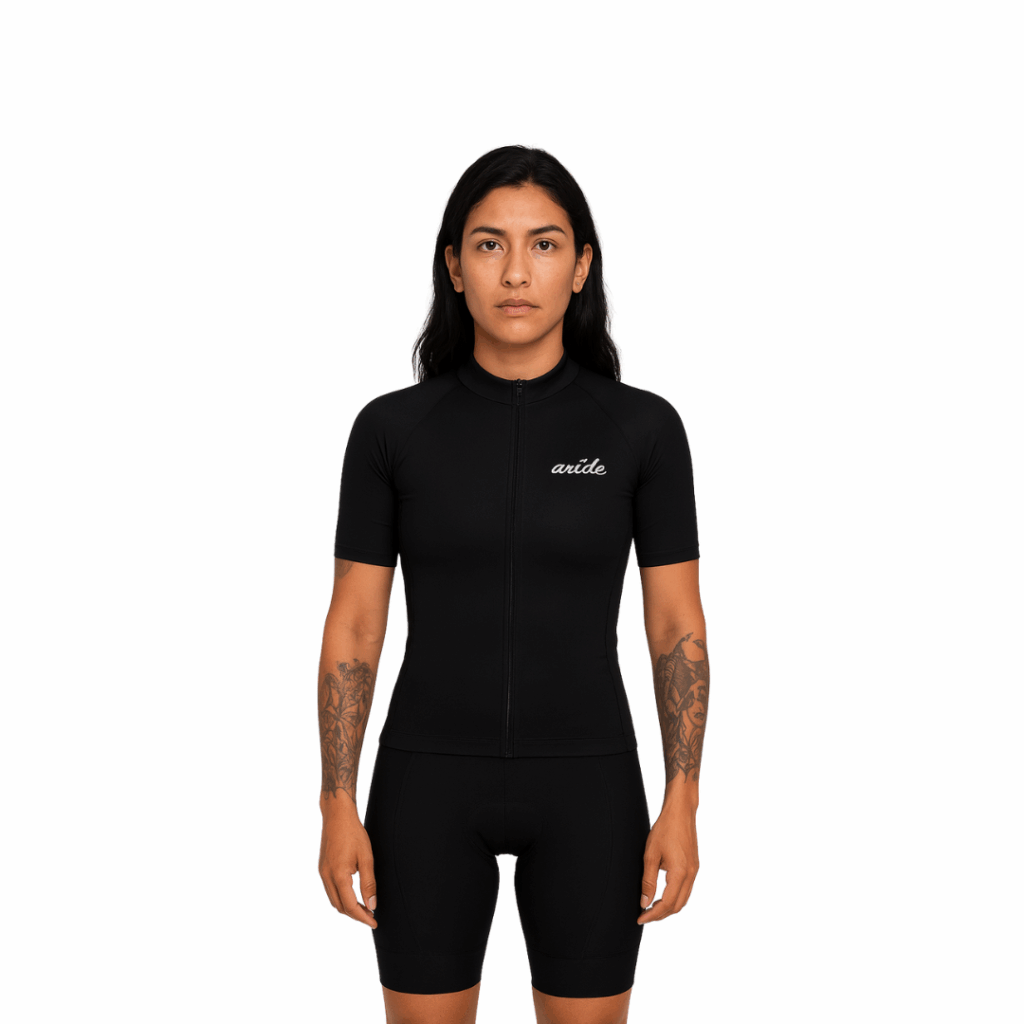Jersey manga larga rcc negro mujer