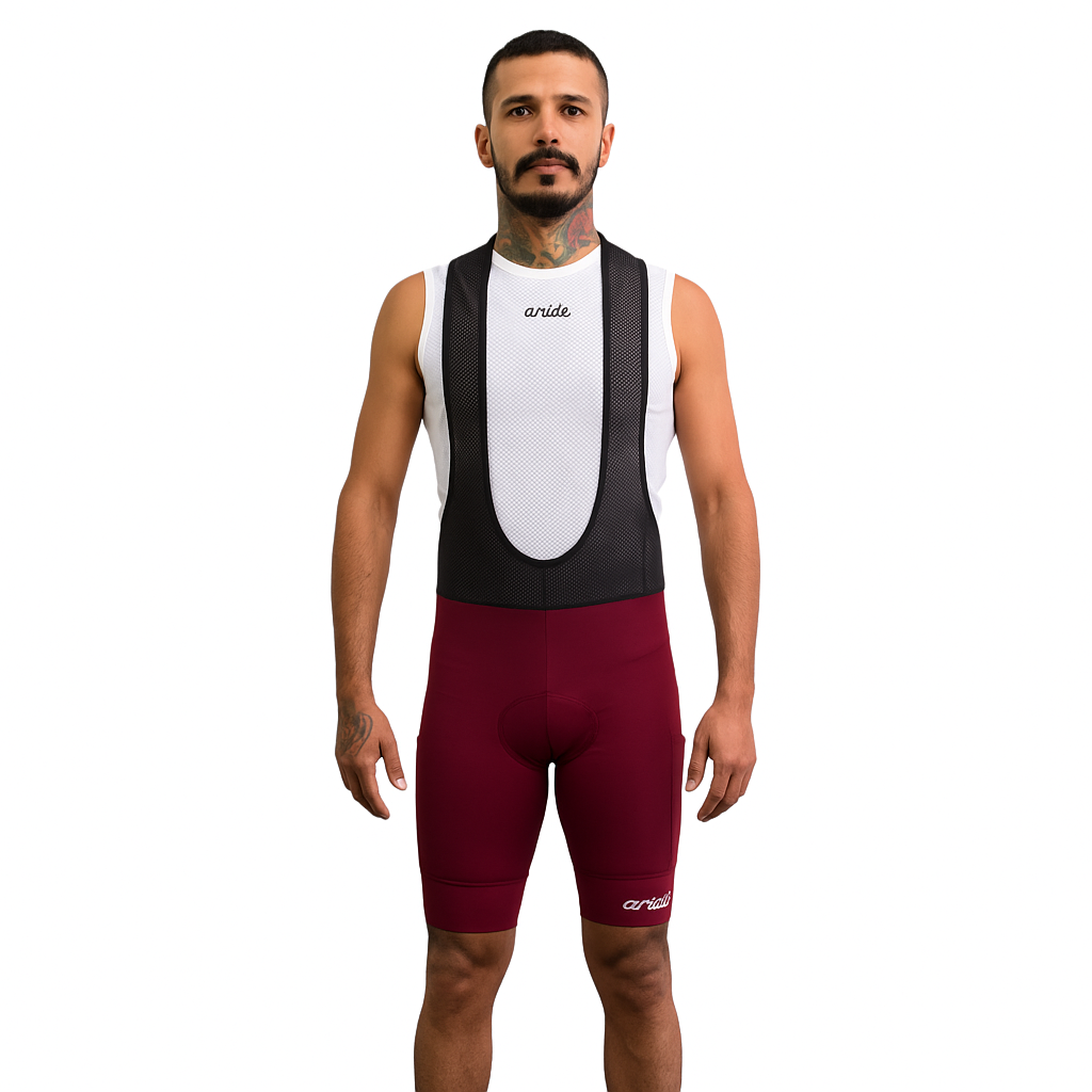 Licra de ciclismo cargo vino