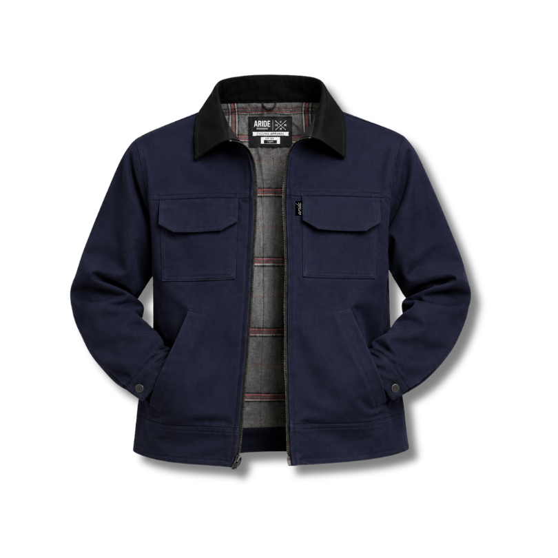 Chaqueta cazadora stretch azul