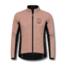 Chaqueta de gravel piel