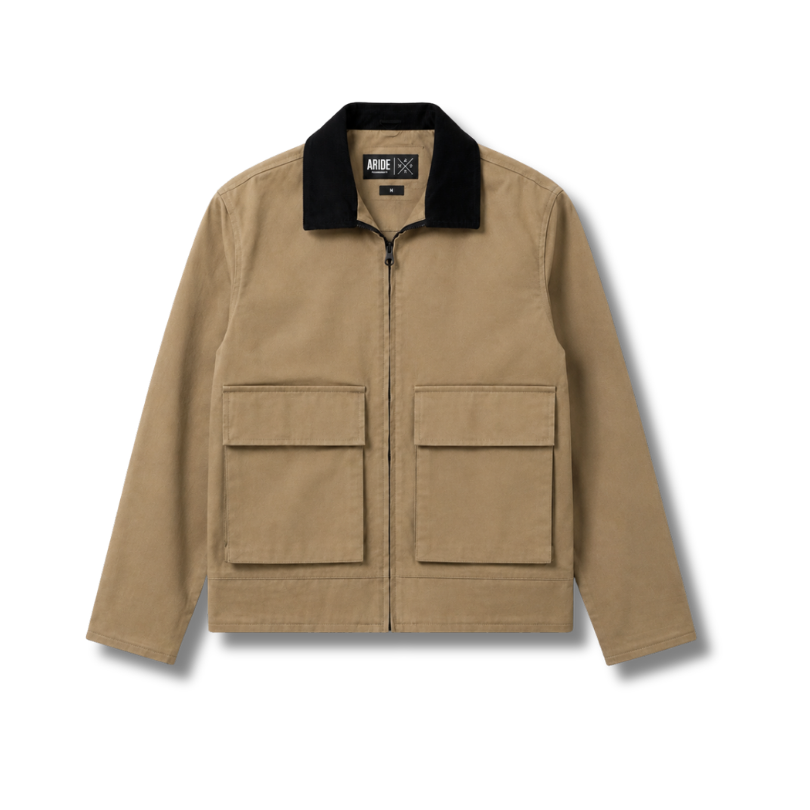 Chaqueta cazadora worker camel