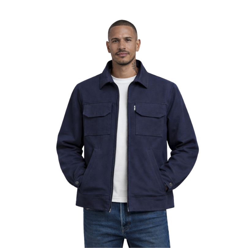 Chaqueta cazadora stretch azul