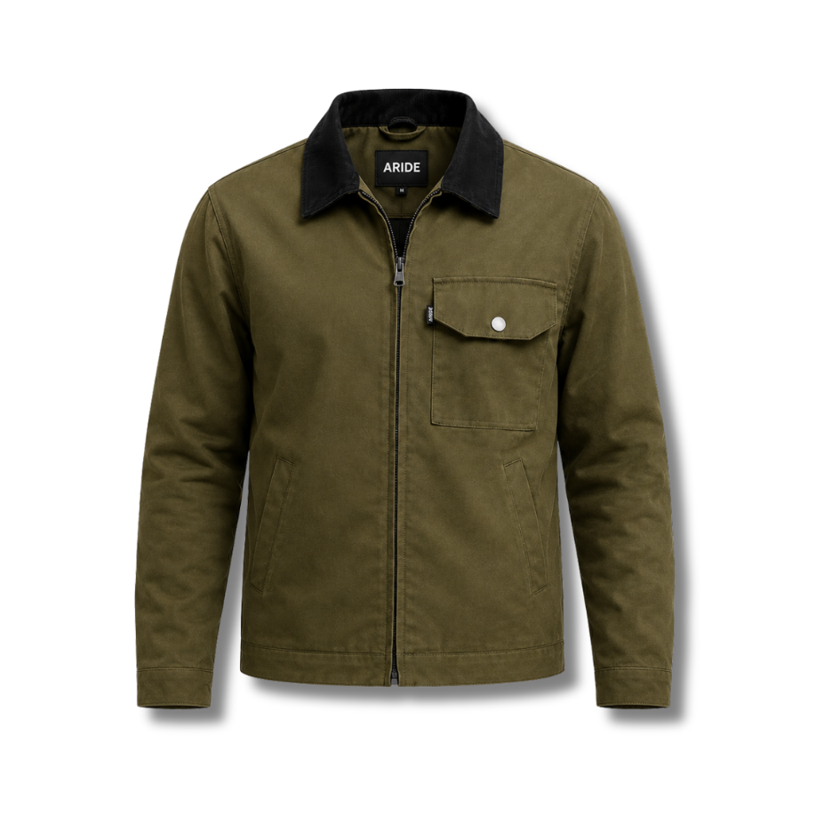 Chaqueta cazadora verde