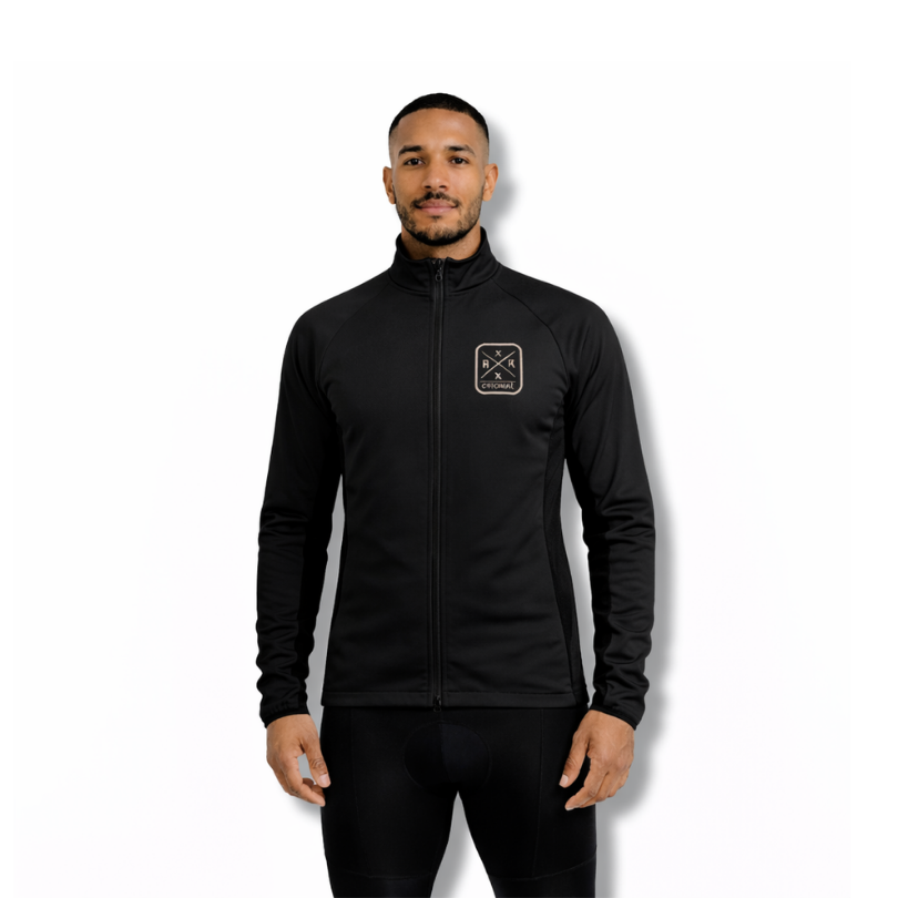 Chaqueta de gravel negra