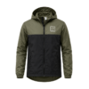Chaqueta slim commuter verde negra