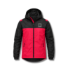 Chaqueta slim commuter negra roja